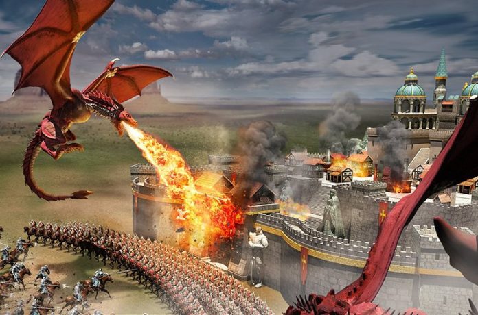 dragones de Rise of Empires