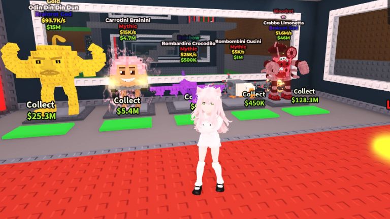 Liste der Codes für Steal a Brainrot Roblox (November 2025)