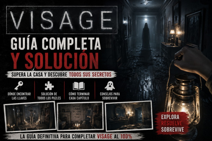 Visage sobrevivir a la casa, resolver sus misterios y completar las historias de Lucy, Dolores y Rakan