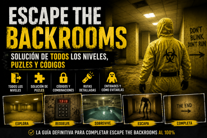 Escape the Backrooms: solución de todos los niveles, puzles y códigos