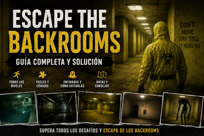 Guía completa para escapar de los Backrooms