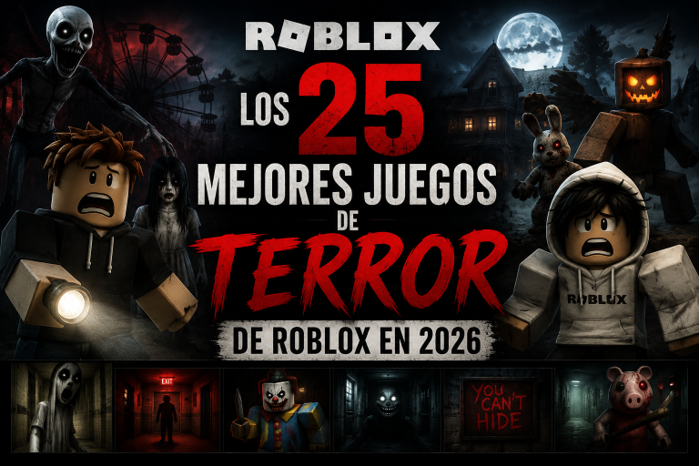mejores juegos de terror Roblox de 2026