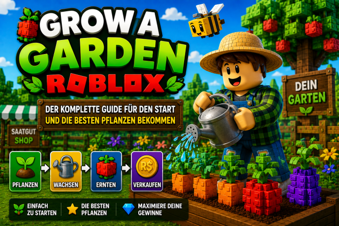Grow a Garden Roblox: vollständige Anleitung zum Einstieg und zu den besten Pflanzen