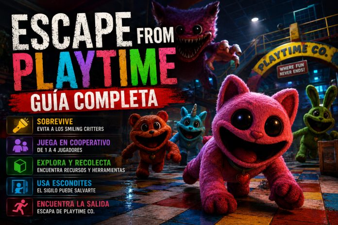 Escape From Playtime: guía completa para sobrevivir y escapar