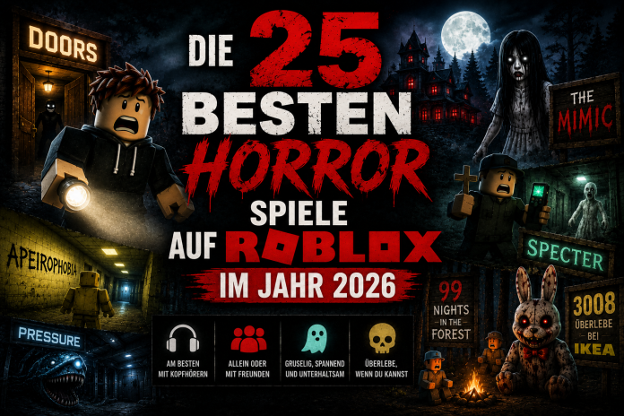 Die 25 besten Horror-Spiele von Roblox im Jahr 2026